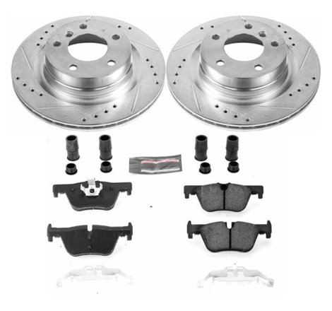 Power Stop 14-16 BMW 228i Rear Z23 Evolution Sport Brake Kit