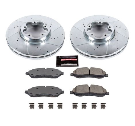 Power Stop 15-19 Ford Transit-150 Front Z23 Evolution Sport Brake Kit