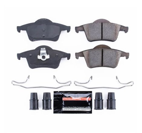 Power Stop 01-09 Volvo S60 Rear Z23 Evolution Sport Brake Pads w/Hardware