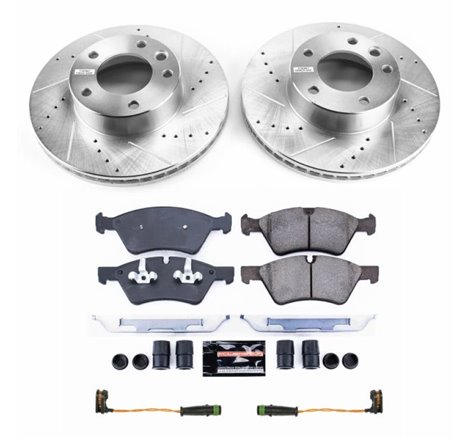 Power Stop 05-10 Mercedes-Benz G55 AMG Front Z23 Evolution Sport Brake Kit