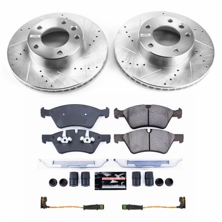 Power Stop 05-10 Mercedes-Benz G55 AMG Front Z23 Evolution Sport Brake Kit