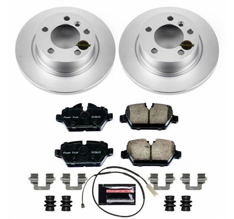 Power Stop 11-16 Mini Cooper Countryman Rear Z23 Evolution Sport Coated Brake Kit