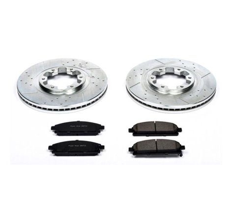 Power Stop 97-03 Infiniti QX4 Front Z23 Evolution Sport Brake Kit