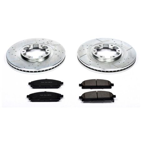 Power Stop 97-03 Infiniti QX4 Front Z23 Evolution Sport Brake Kit