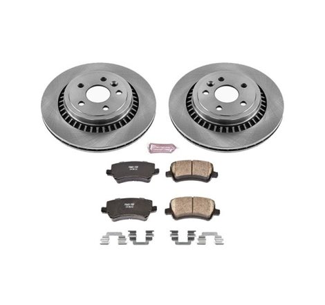 Power Stop 10-17 Volvo XC60 Rear Autospecialty Brake Kit