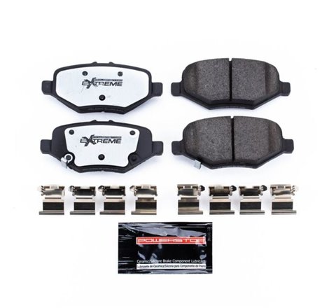 Power Stop 13-16 Ford Explorer Rear Z36 Truck & Tow Brake Pads w/Hardware