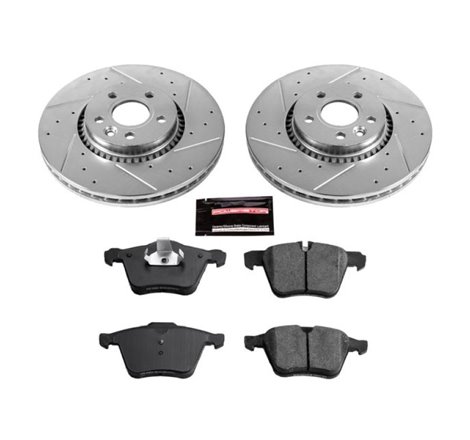 Power Stop 11-14 Volvo S60 Front Z23 Evolution Sport Brake Kit