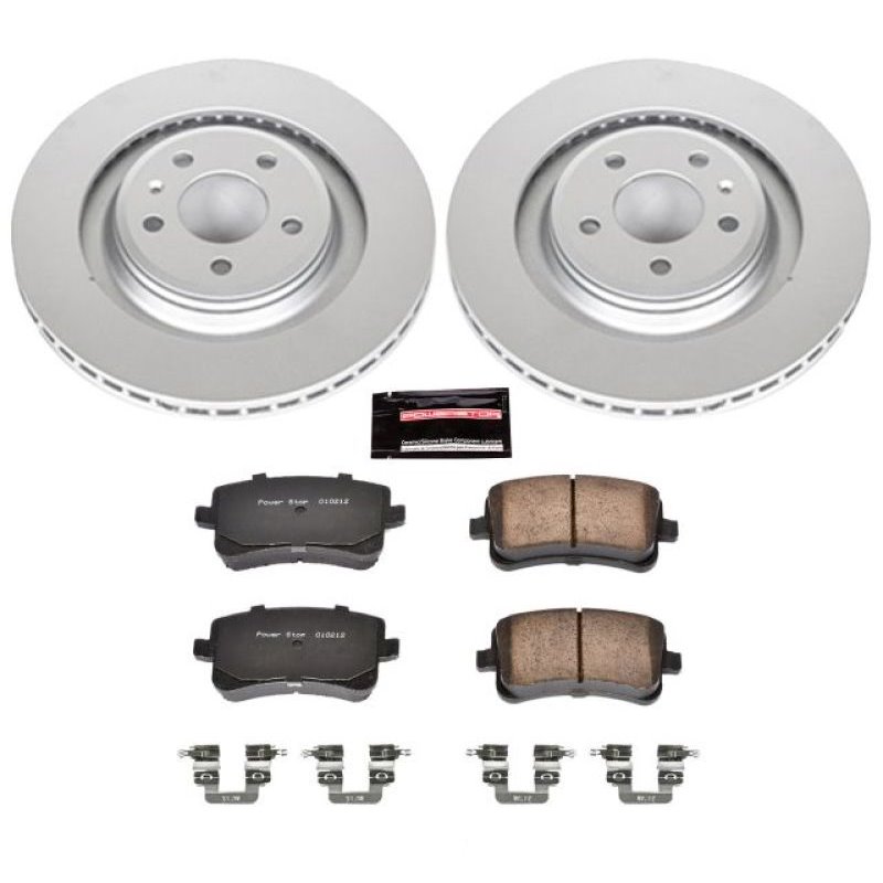 Power Stop 10-11 Audi S4 Rear Z23 Evolution Sport Coated Brake Kit