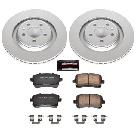 Power Stop 10-11 Audi S4 Rear Z23 Evolution Sport Coated Brake Kit