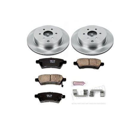 Power Stop 05-12 Nissan Pathfinder Rear Autospecialty Brake Kit