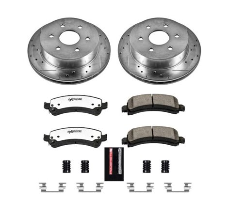 Power Stop 03-05 Chevrolet Express 2500 Rear Z36 Truck & Tow Brake Kit