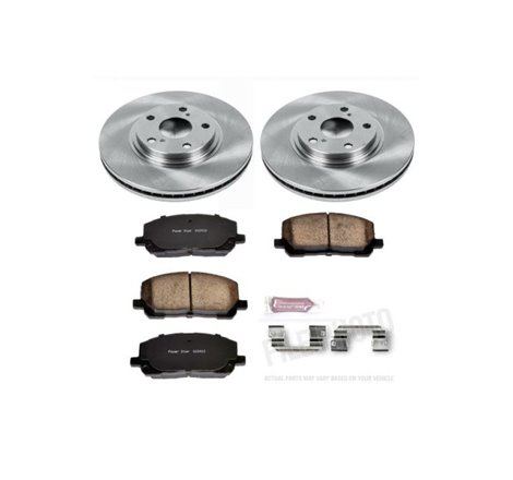 Power Stop 01-07 Toyota Highlander Front Autospecialty Brake Kit