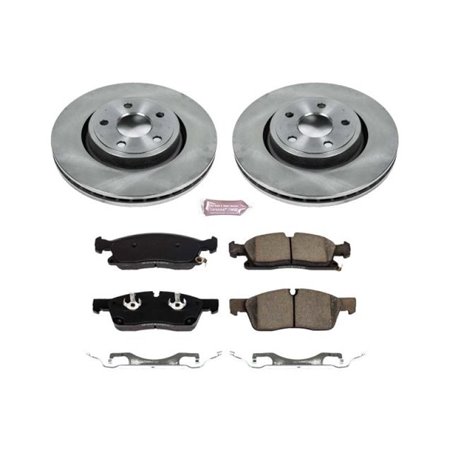 Power Stop 16-19 Jeep Grand Cherokee Front Autospecialty Brake Kit