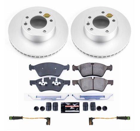 Power Stop 05-10 Mercedes-Benz G55 AMG Front Z17 Evolution Geomet Coated Brake Kit