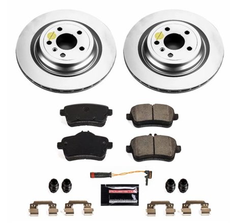 Power Stop 2016 Mercedes-Benz GLE300d Rear Z23 Evolution Sport Coated Brake Kit