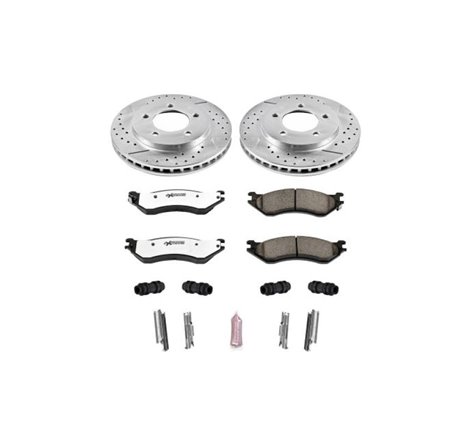 Power Stop 97-02 Ford Expedition Front Z36 Truck & Tow Brake Kit