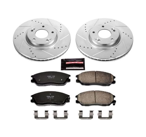 Power Stop 03-05 Hyundai XG350 Front Z23 Evolution Sport Brake Kit