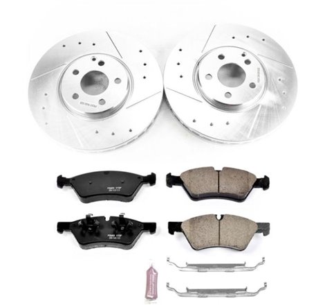 Power Stop 07-09 Mercedes-Benz E550 Front Z23 Evolution Sport Brake Kit