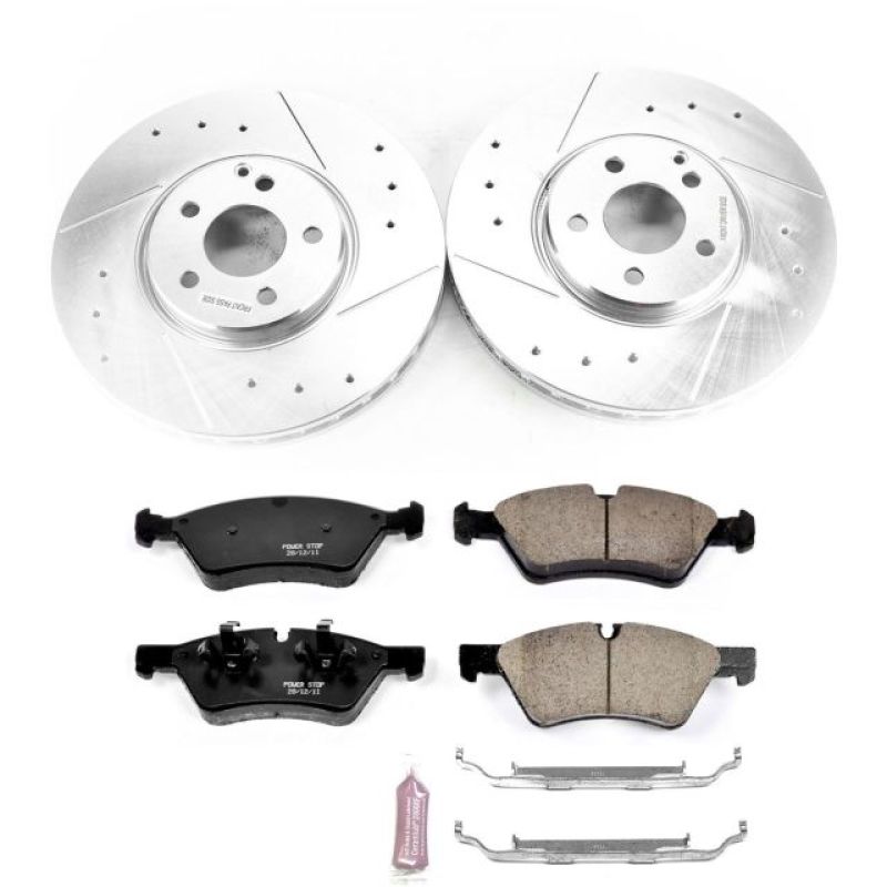 Power Stop 07-09 Mercedes-Benz E550 Front Z23 Evolution Sport Brake Kit