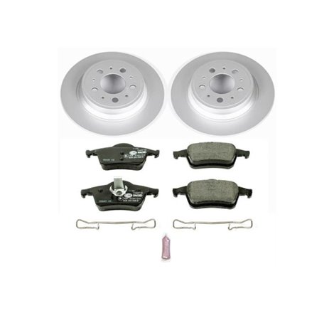 Power Stop 01-09 Volvo S60 Rear Euro-Stop Brake Kit