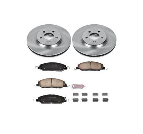 Power Stop 11-14 Ford Mustang Front Autospecialty Brake Kit