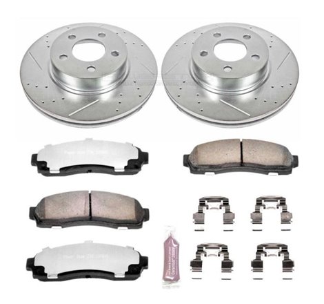 Power Stop 01-03 Ford Explorer Sport Front Z36 Truck & Tow Brake Kit