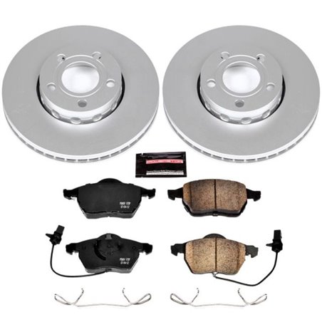 Power Stop 99-04 Audi A4 Front Z23 Evolution Sport Coated Brake Kit