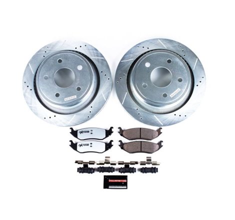 Power Stop 07-09 Chrysler Aspen Rear Z36 Truck & Tow Brake Kit