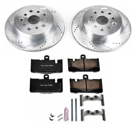 Power Stop 01-06 Lexus LS430 Rear Z23 Evolution Sport Brake Kit