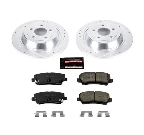 Power Stop 15-19 Ford Mustang Rear Z23 Evolution Sport Brake Kit