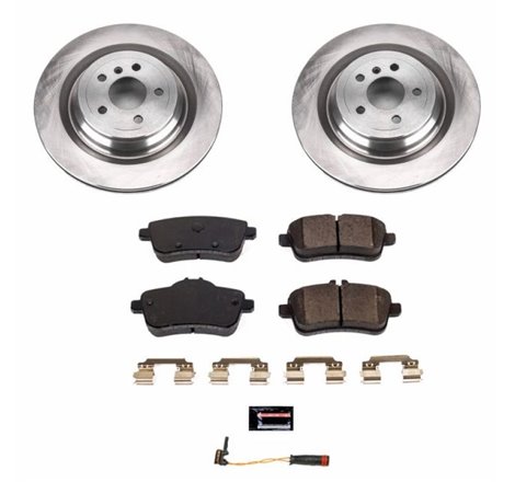 Power Stop 17-18 Mercedes-Benz GLS450 Rear Autospecialty Brake Kit