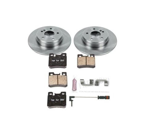 Power Stop 96-97 Mercedes-Benz C36 AMG Rear Autospecialty Brake Kit