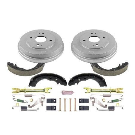 Power Stop 90-02 Honda Accord Coupe Rear Autospecialty Drum Kit