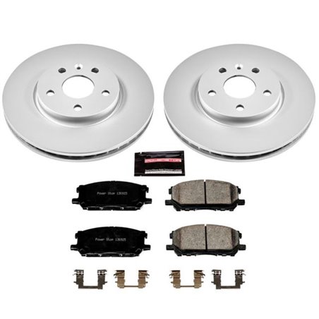 Power Stop 04-06 Lexus RX330 Front Z17 Evolution Geomet Coated Brake Kit