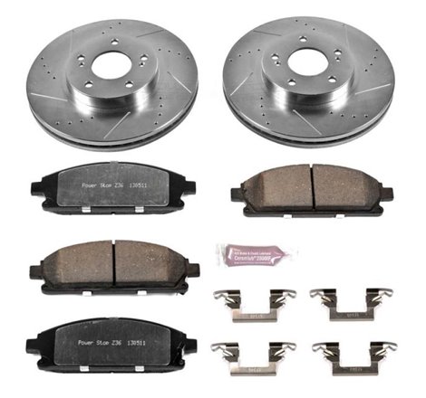 Power Stop 97-01 Infiniti Q45 Front Z36 Truck & Tow Brake Kit