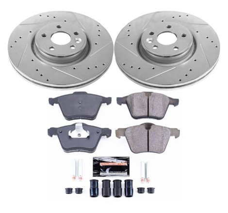 Power Stop 15-18 Volvo S60 Front Z23 Evolution Sport Brake Kit