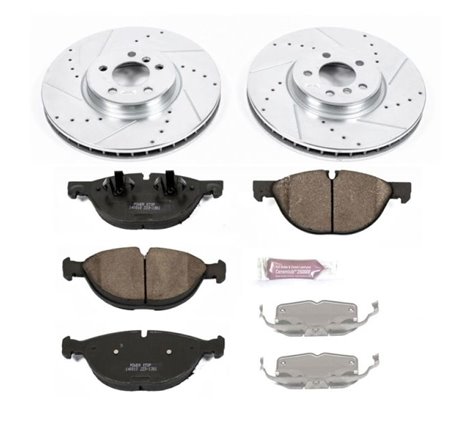 Power Stop 11-18 BMW X5 Front Z23 Evolution Sport Brake Kit