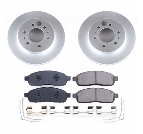 Power Stop 2009 Ford F-150 Front Z17 Evolution Geomet Coated Brake Kit