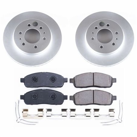 Power Stop 2009 Ford F-150 Front Z17 Evolution Geomet Coated Brake Kit