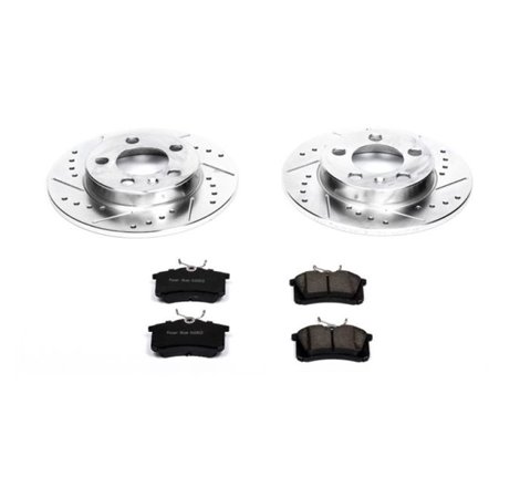 Power Stop 00-06 Audi TT Quattro Rear Z23 Evolution Sport Brake Kit