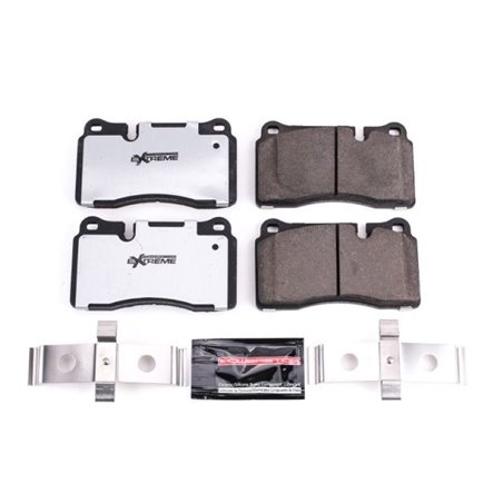 Power Stop 06-09 Land Rover Range Rover Front Z36 Truck & Tow Brake Pads w/Hardware