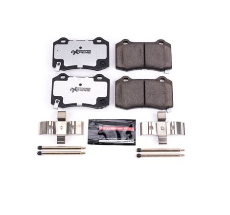 Power Stop 04-07 Cadillac CTS Rear Z26 Extreme Street Brake Pads w/Hardware