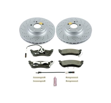 Power Stop 07-09 Mercedes-Benz E350 Front Euro-Stop Brake Kit