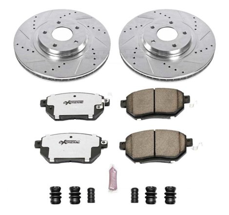 Power Stop 03-05 Infiniti FX35 Front Z26 Street Warrior Brake Kit