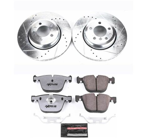 Power Stop 02-05 BMW 745i Rear Z26 Street Warrior Brake Kit