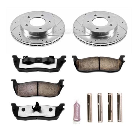 Power Stop 97-03 Ford F-150 Front Z36 Truck & Tow Brake Kit