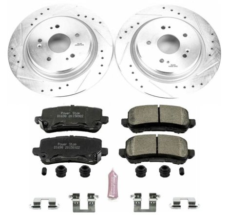 Power Stop 15-19 Acura TLX Rear Z23 Evolution Sport Brake Kit