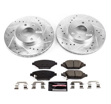 Power Stop 16-19 Chevrolet Spark Front Z23 Evolution Sport Brake Kit