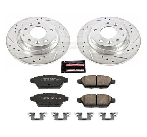 Power Stop 06-12 Ford Fusion Rear Z23 Evolution Sport Brake Kit