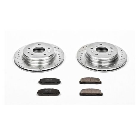 Power Stop 86-91 Mazda RX-7 Rear Z23 Evolution Sport Brake Kit